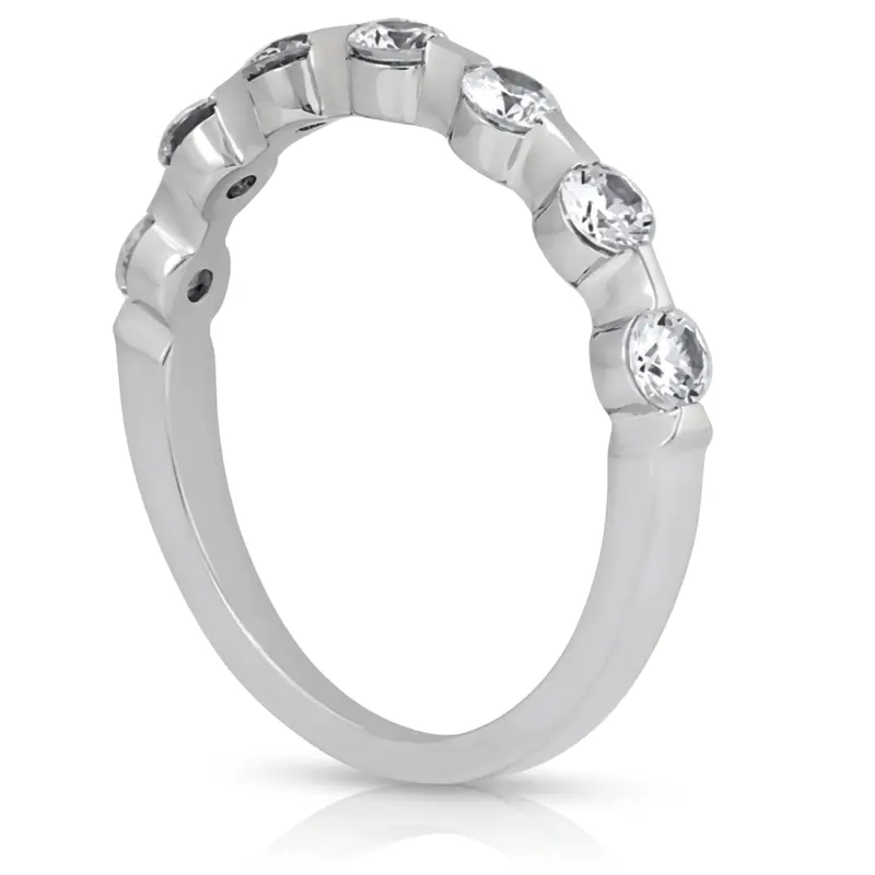 14K white gold Diamond Bridal Ring (0.49 ct. tw.) - alternate view 4
