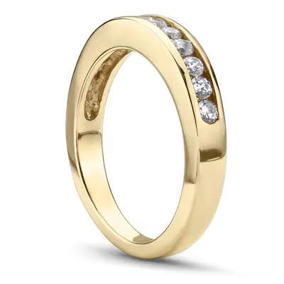 Timeless Channel Set Diamond Wedding Ring (3/8 ct. tw.)