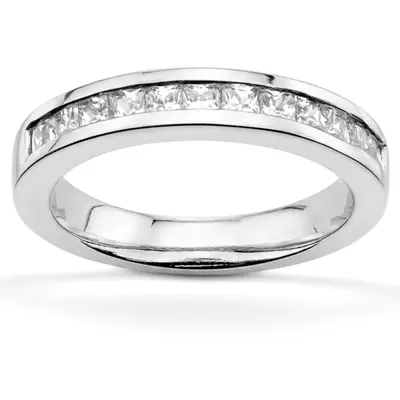 0.60 ct. Princesss Cut Channel Set Diamond Wedding Band - view 1 of 5
