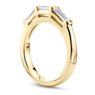 Baguette Cut Bar Set Diamond Bridal Ring (0.36 ct. tw.) alternate view