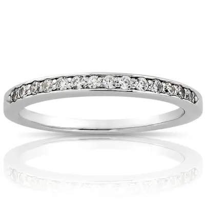 0.14 ct. Diamond Bridal Ring - view 1 of 6