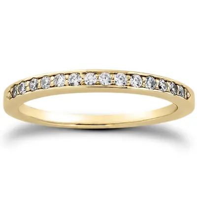 0.14 ct. Diamond Bridal Ring - view 2 of 6