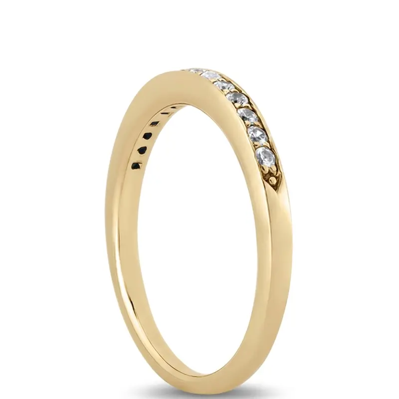 18K white gold 0.14 ct. Diamond Bridal Ring - alternate view 4