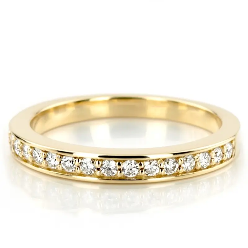 14K white gold 0.24 ct. Diamond Bridal Ring - main view