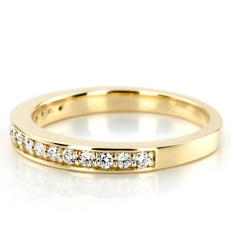 14K white gold 0.24 ct. Diamond Bridal Ring - alternate view 4