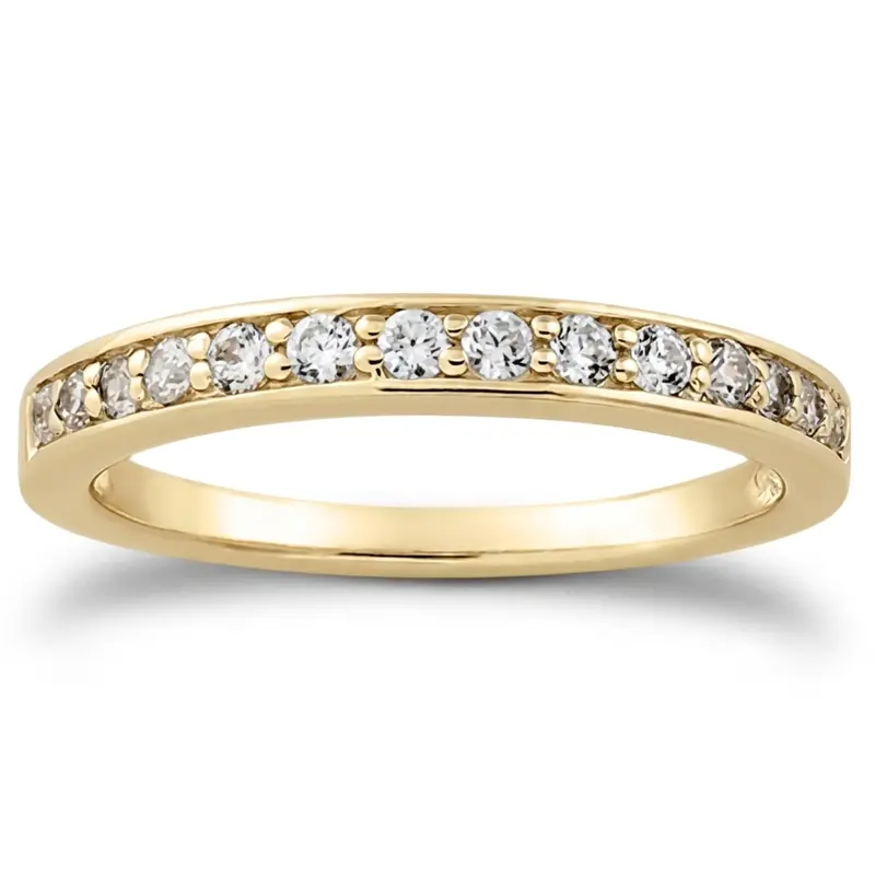 18K white gold 0.28 ct. Diamond Bridal Ring - alternate view 2