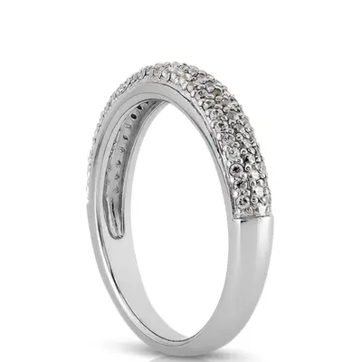 18K white gold 0.41 ct. Diamond Bridal Ring - alternate view 6 thumbnail