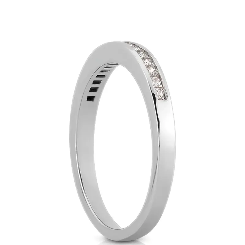18K white gold 0.20 ct. tw. Diamond Bridal Ring - alternate view 6