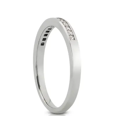 18K white gold 0.28 ct. tw. Diamond Bridal Ring - alternate view 8 thumbnail