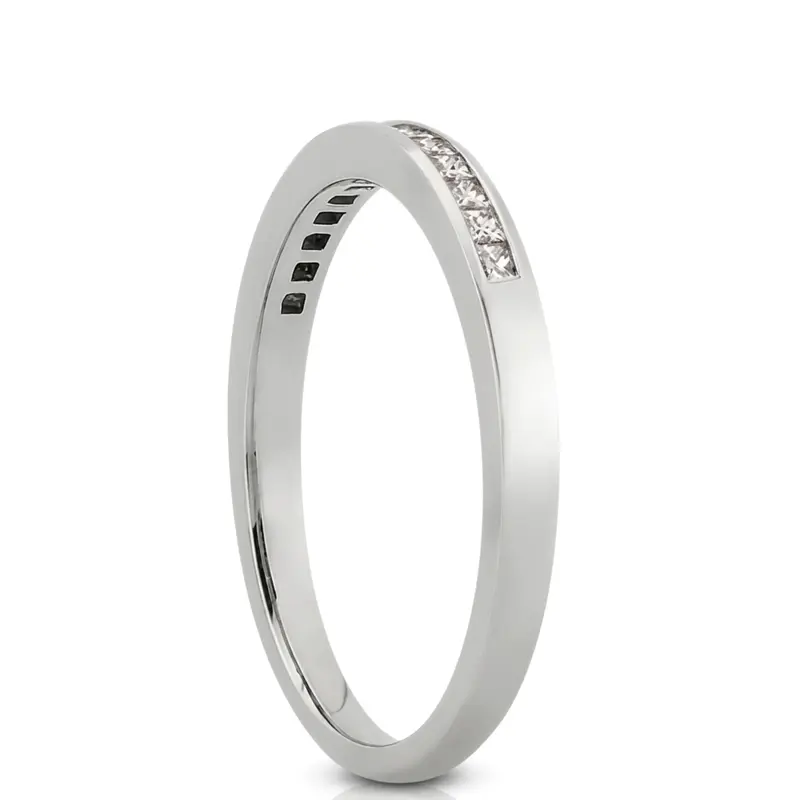 18K white gold 0.28 ct. tw. Diamond Bridal Ring - alternate view 8