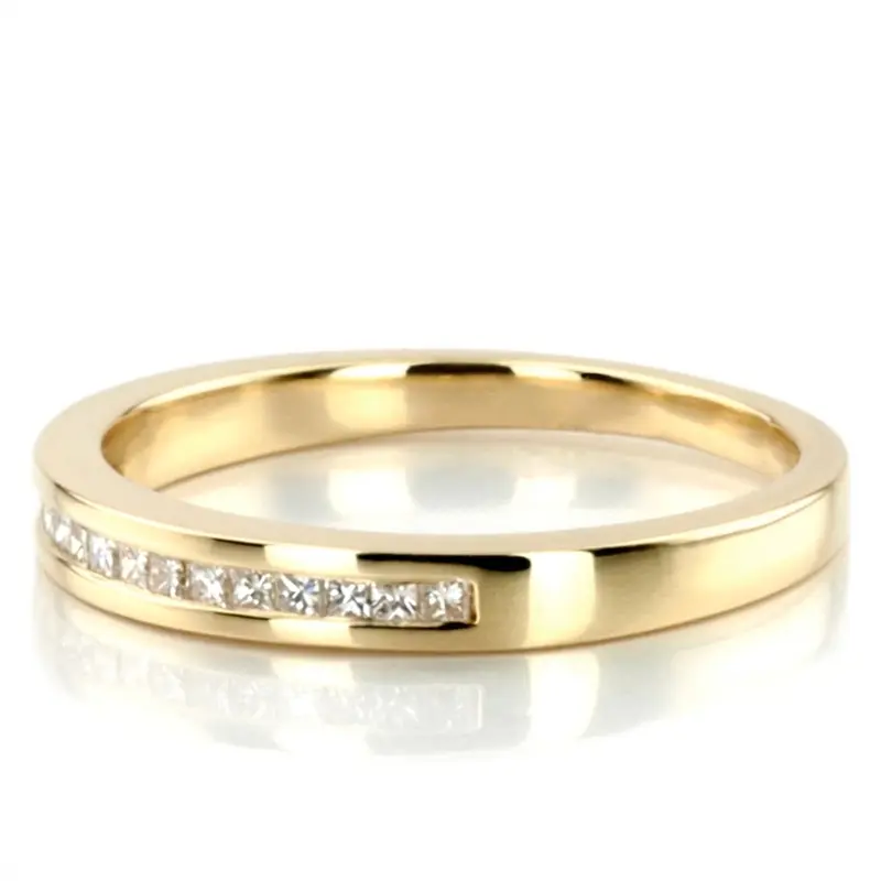 18K white gold 0.28 ct. tw. Diamond Bridal Ring - alternate view 5