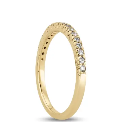 18K white gold 0.18 ct. Diamond Bridal Ring - alternate view 3 thumbnail
