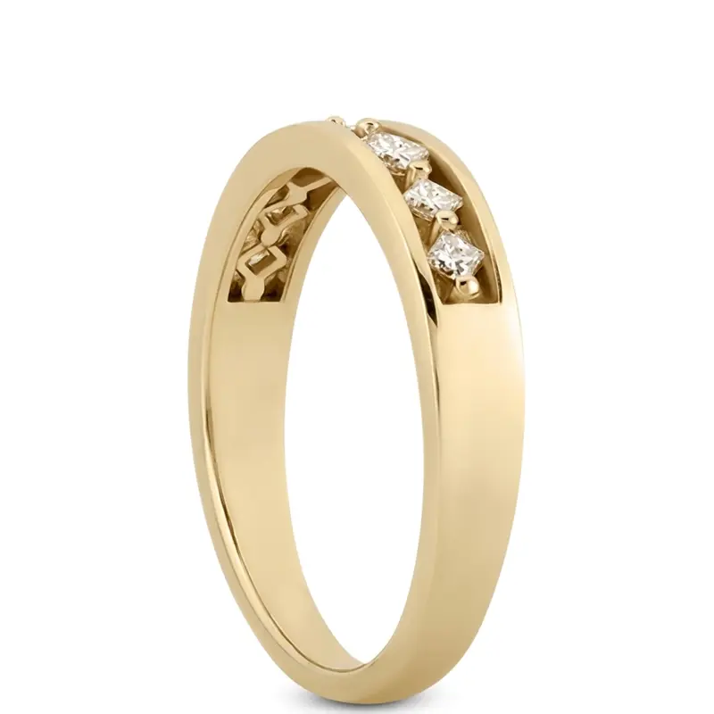 14K white gold Elegant Prong Set Diamond Bridal Ring (1/5 ct. t.w) - alternate view 5