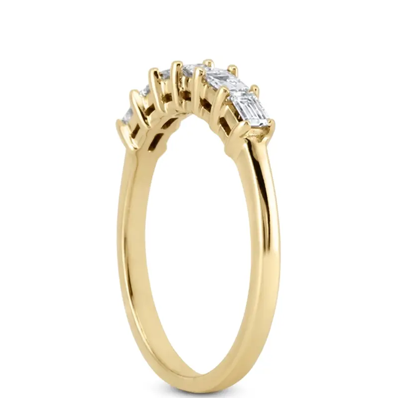 18K white gold 0.54 ct. tw. Diamond Bridal Ring - alternate view 3