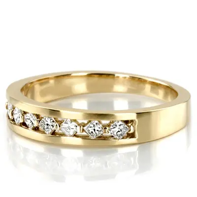 14K white gold Elegant Prong Set Diamond Bridal Ring (1/5 ct. t.w) - alternate view 7 thumbnail