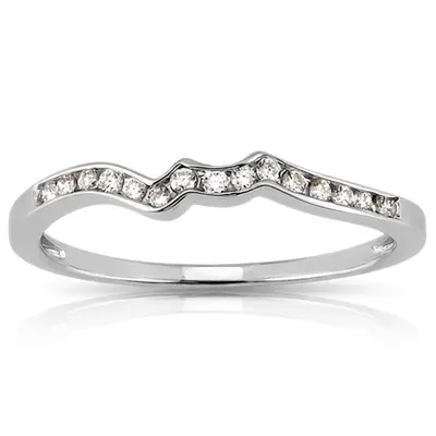 0.15  ct.  Diamond Bridal Ring - view 2 of 6