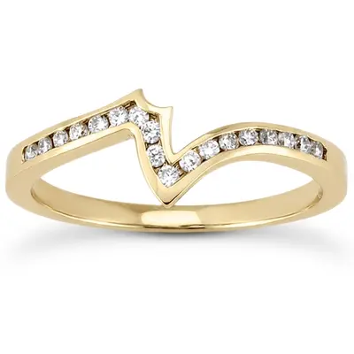 0.135  ct.  Diamond Bridal Ring - view 1 of 6