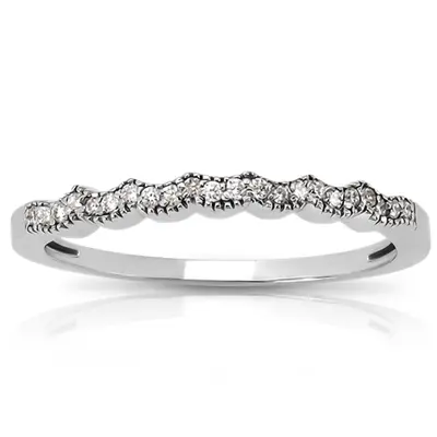 0.055  ct.  Diamond Bridal Ring - view 1 of 6