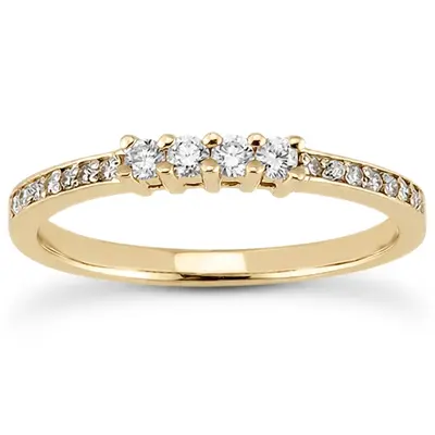 0.27  ct.  Diamond Bridal Ring - view 2 of 6