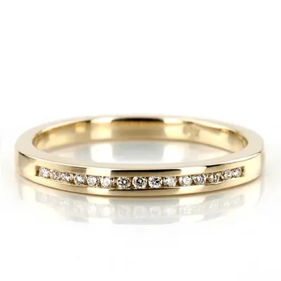 Beautifully Crafted Channel Set Diamond Bridal Ring (0.11 ct. tw.) - view 1 of 8