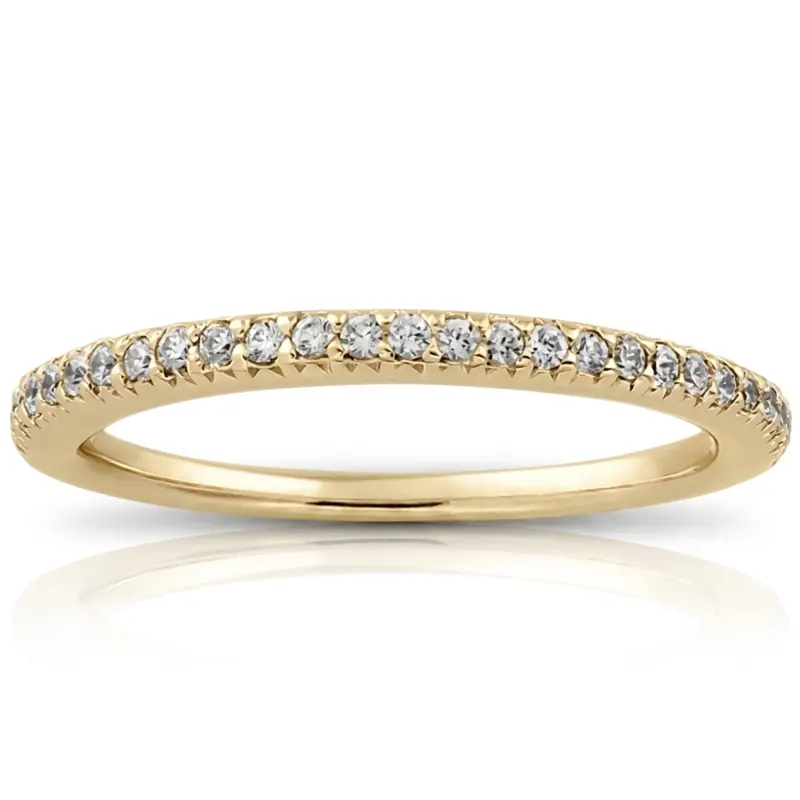 18K white gold 0.20 ct. Diamond Bridal Ring 1 - alternate view 2