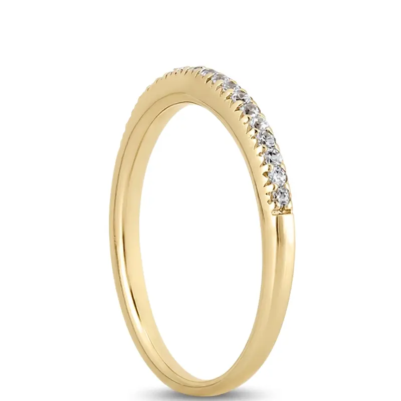 18K white gold 0.20 ct. Diamond Bridal Ring 1 - alternate view 3