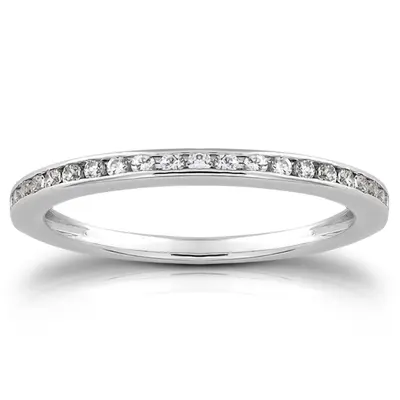 Petite Channel Set Wedding Band(0.21ct. tw.)