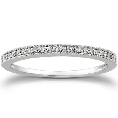 0.11 ct. Diamond Bridal Ring - view 1 of 5
