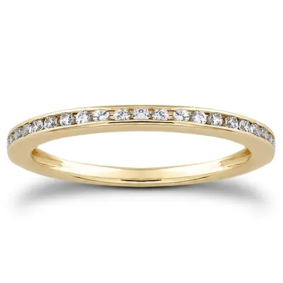 Petite Channel Set Wedding Band(0.21ct. tw.) alternate view