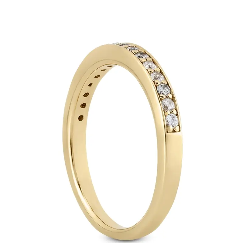14K white gold 0.24 ct. Diamond Bridal Ring - alternate view 6