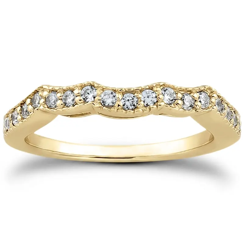 18K white gold Diamond Matching Band (0.26 ct. tw.) - alternate view 2