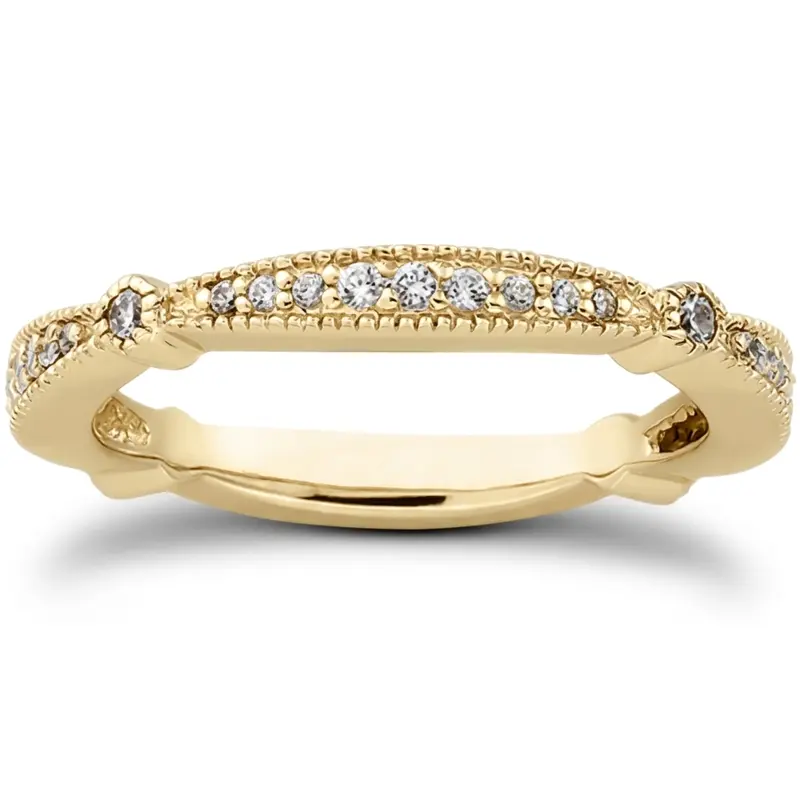 18K white gold 0.29 ct. Diamond Bridal Ring - alternate view 5