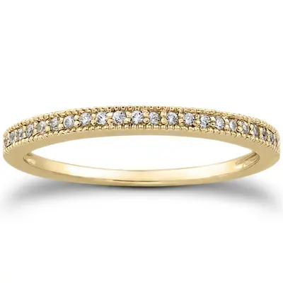 0.11 ct. Diamond Bridal Ring - view 2 of 5