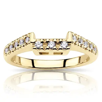 Matching Band With 0.15 ct. tw. For Diamond Bridal Ring - view 1 of 5