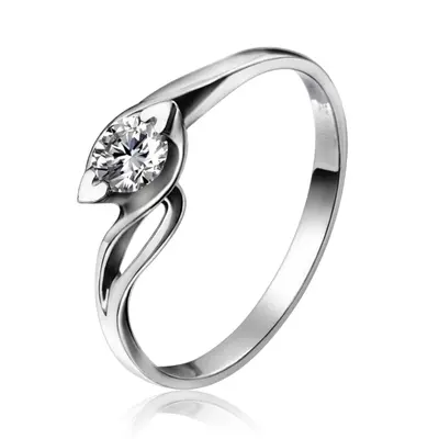Fancy Solitaire Promise Ring (0.20ct. tw)