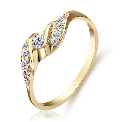 Fancy Diamond Promise Ring (0.08ct. tw) alternate view