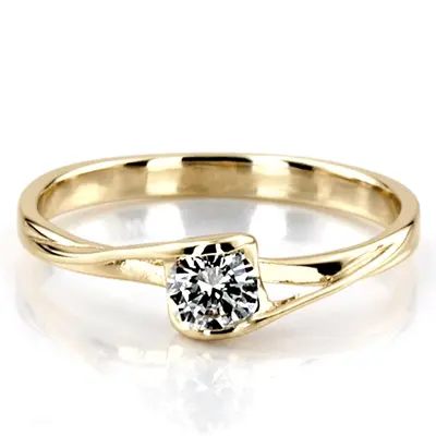 Solitaire Promise Ring (0.22ct. tw.) alternate view