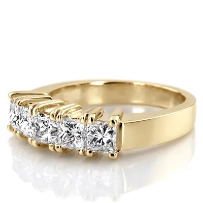 14K white gold 2.00 ct. Diamond Wedding Band - alternate view 4 thumbnail