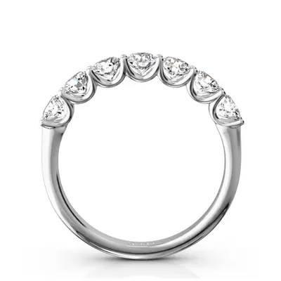 14K white gold New Classic 7-Stone U-Prong Woman Ring (1 ct. tw.) - alternate view 5 thumbnail