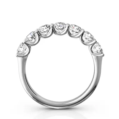 14K white gold New Classic 7-Stone U-Prong Woman Ring (1 1/4 ct. tw.) - alternate view 5 thumbnail