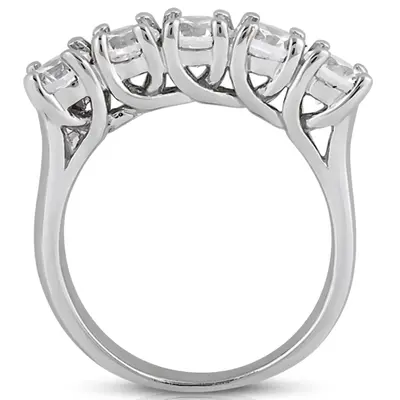 5 Stone Trellis Diamond Anniversary Ring (0.50 ct. tw.)