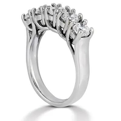 5 Stone Trellis Diamond Anniversary Ring (0.50 ct. tw.) alternate view