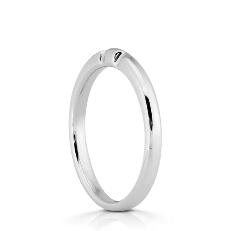 14K white gold Diamond Bridal Ring - alternate view 3