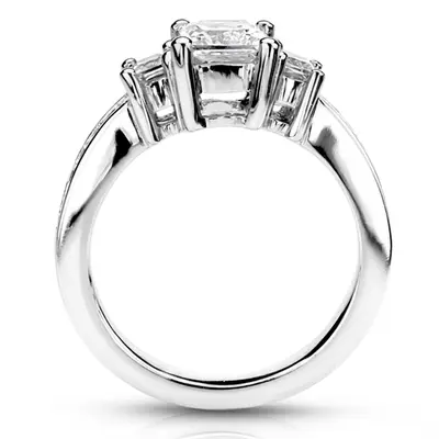 14K white gold Diamond Engagement Ring (0.69 ct. tw.) 1 - alternate view 4 thumbnail