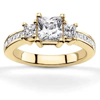 14K white gold Diamond Engagement Ring (0.69 ct. tw.) 1 - alternate view 3 thumbnail