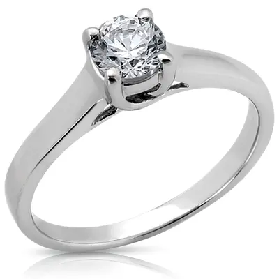 0.50 ct. Trellis Diamond Bridal Ring - view 2 of 2