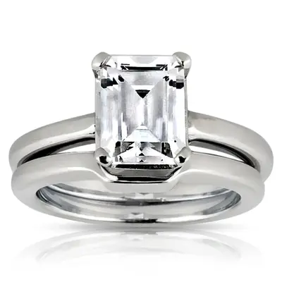 Solitaire Diamond Bridal Ring (0.50ct) - view 1 of 5