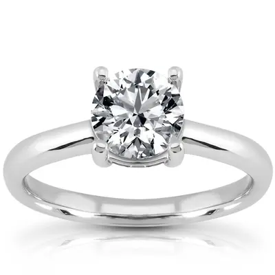 0.50 ct Prong Set Diamond Bridal Ring  (0.07 ct. tw.)