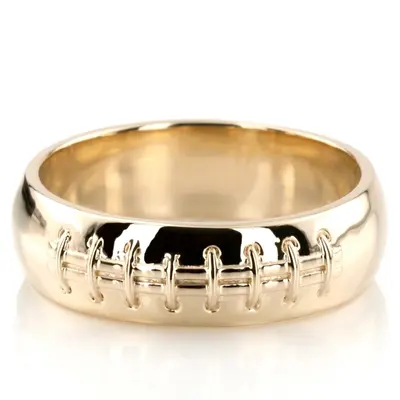 Football Themed Ring - view 1 of 3