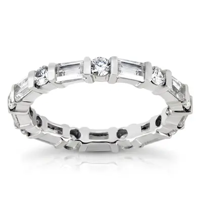 2.34 ct. tw. Diamond Eternity Wedding Band - view 2 of 4
